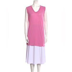 RICK OWENS SS21 Scoop Neck Sleeveless Tunic UNISEX